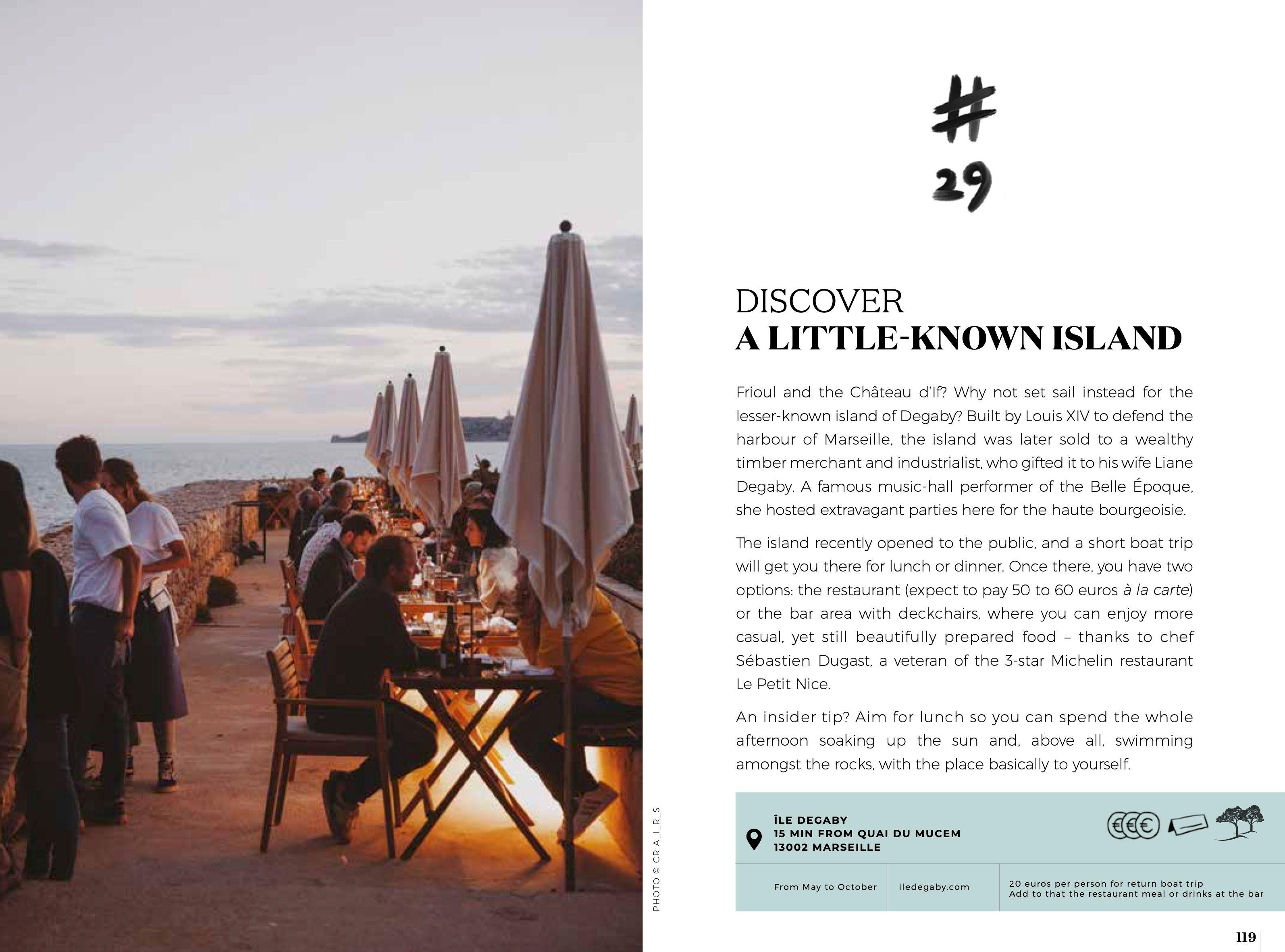 Beispielinhalt (Bild) Soul of Marseille- A guide to exceptional experiences