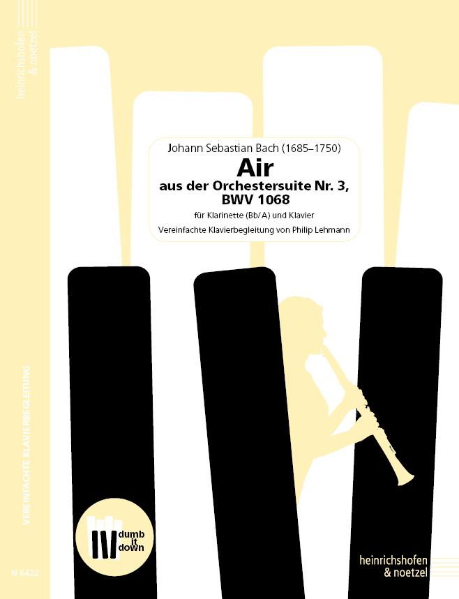 Vorderes Coverbild Air aus der Orchestersuite Nr. 3 BWV 1068