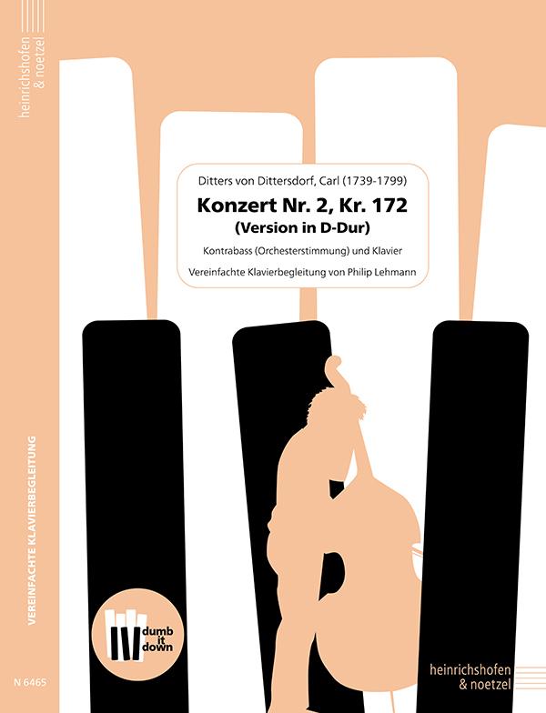Vorderes Coverbild Konzert Nr. 2, Kr 172 (Version in D-Dur)