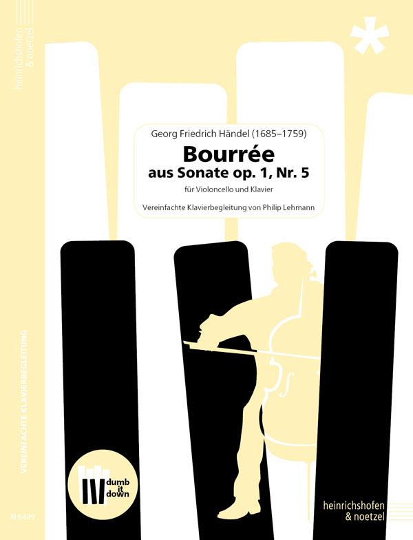 Vorderes Coverbild Bourrée aus Sonate op. 1, Nr. 5