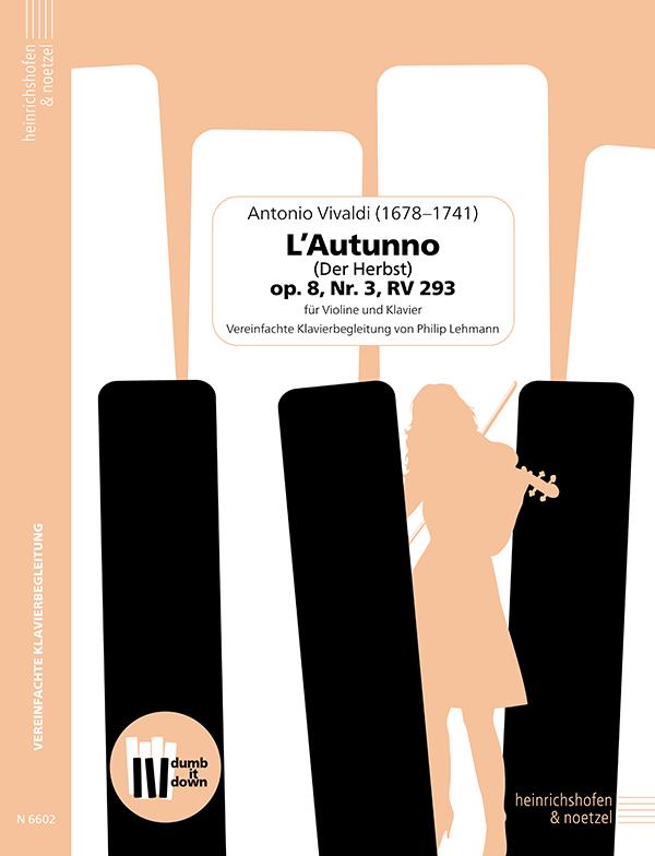 Vorderes Coverbild L?Autunno (Der Herbst) op. 8 Nr. 3 RV 293