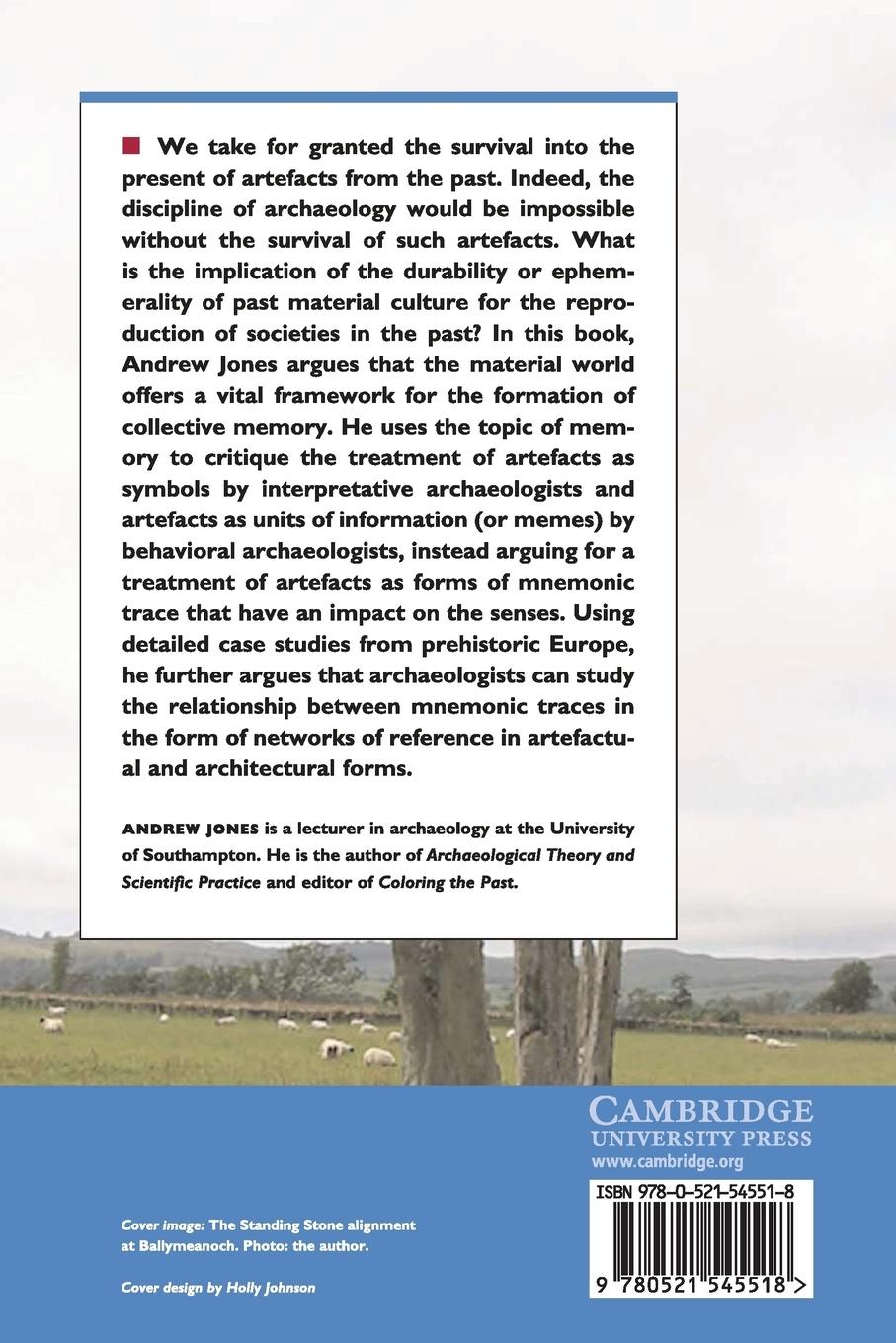 Rückseitencover Memory and Material Culture