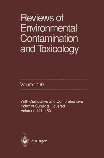 Beispielinhalt (Bild) Reviews of Environmental Contamination and Toxicology