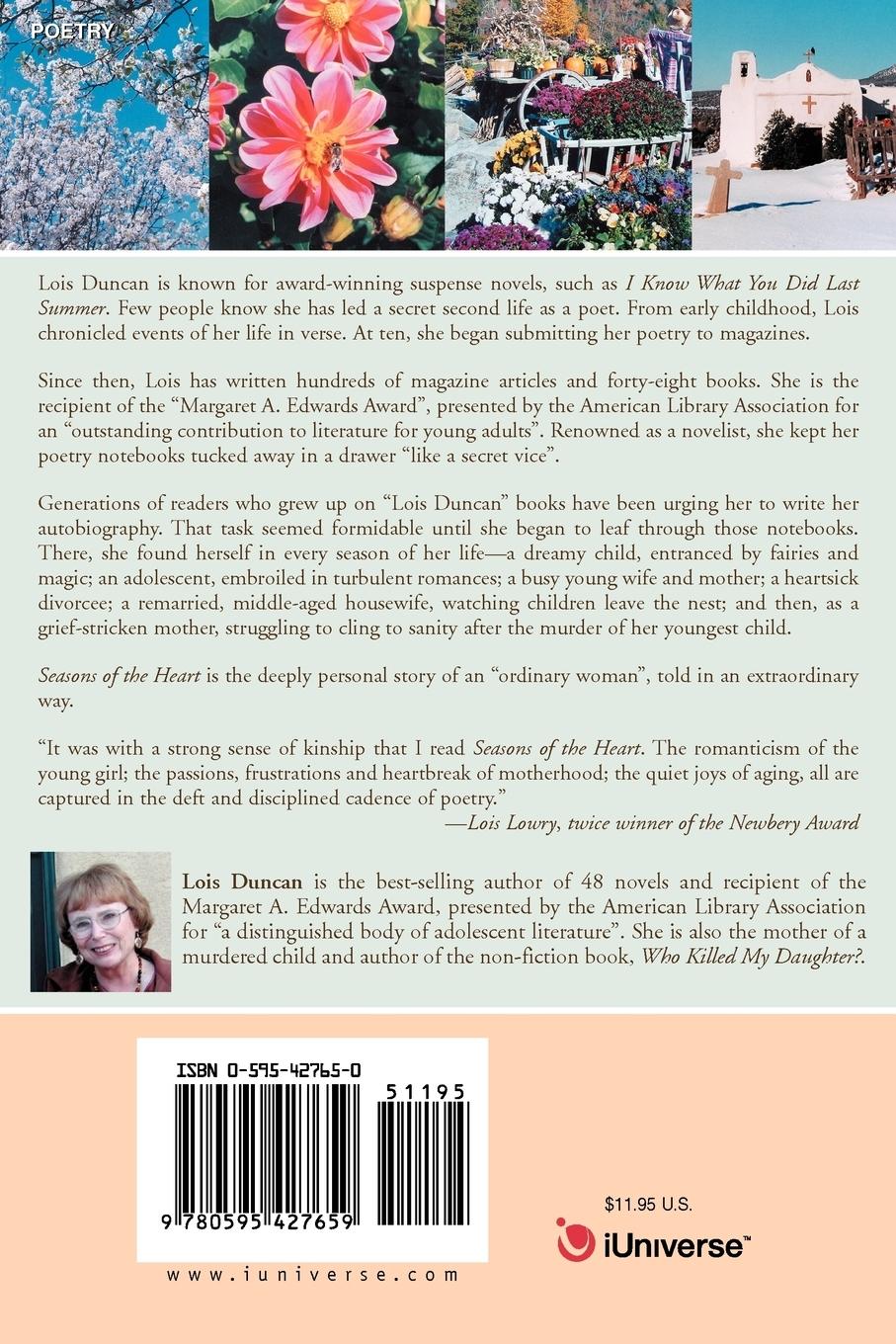 Rückseitencover Seasons of the Heart