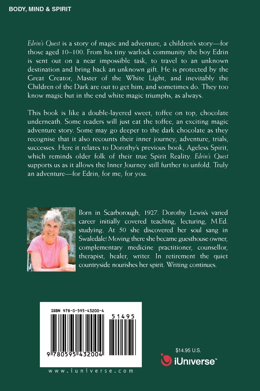 Rückseitencover Edrin's Quest