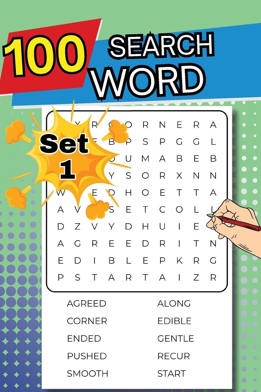Vorderes Coverbild 100 Word Search  Set 1