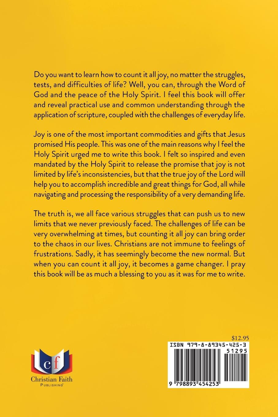 Rückseitencover Count It All Joy