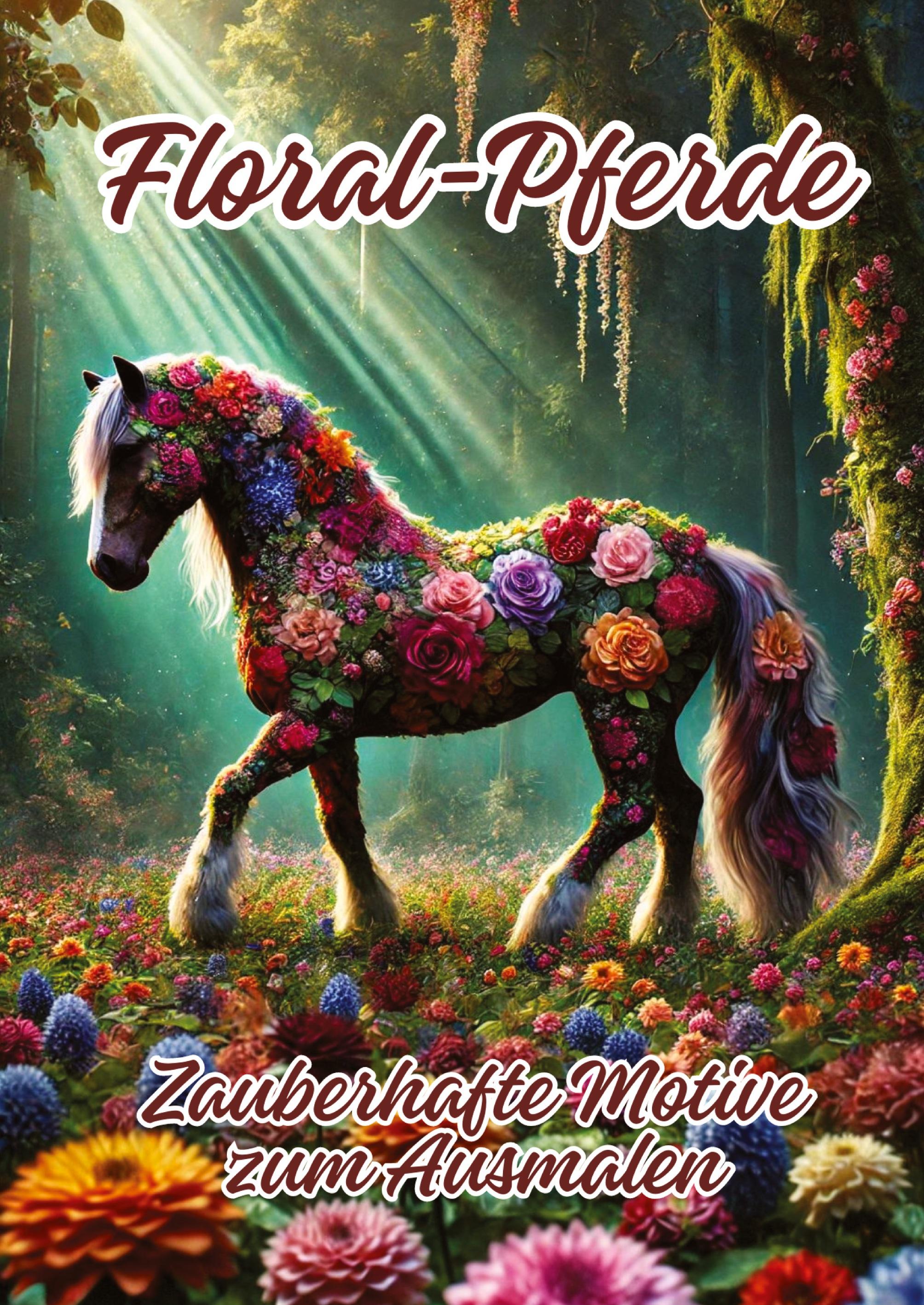 Vorderes Coverbild Floral-Pferde