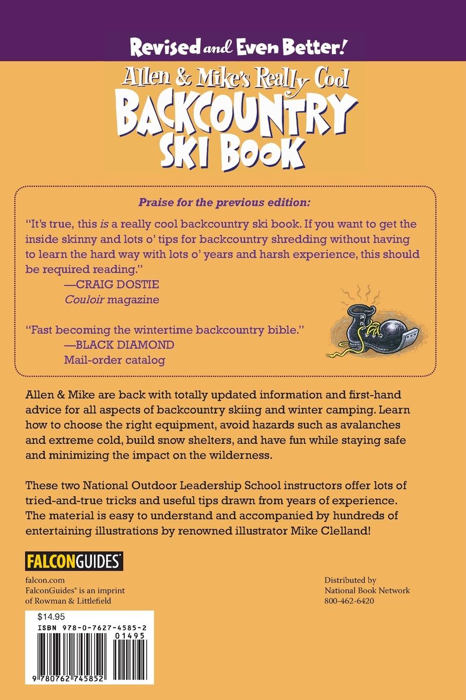 Rückseitencover Allen & Mike's Really Cool Backcountry Ski Book, Revised and Even Better!