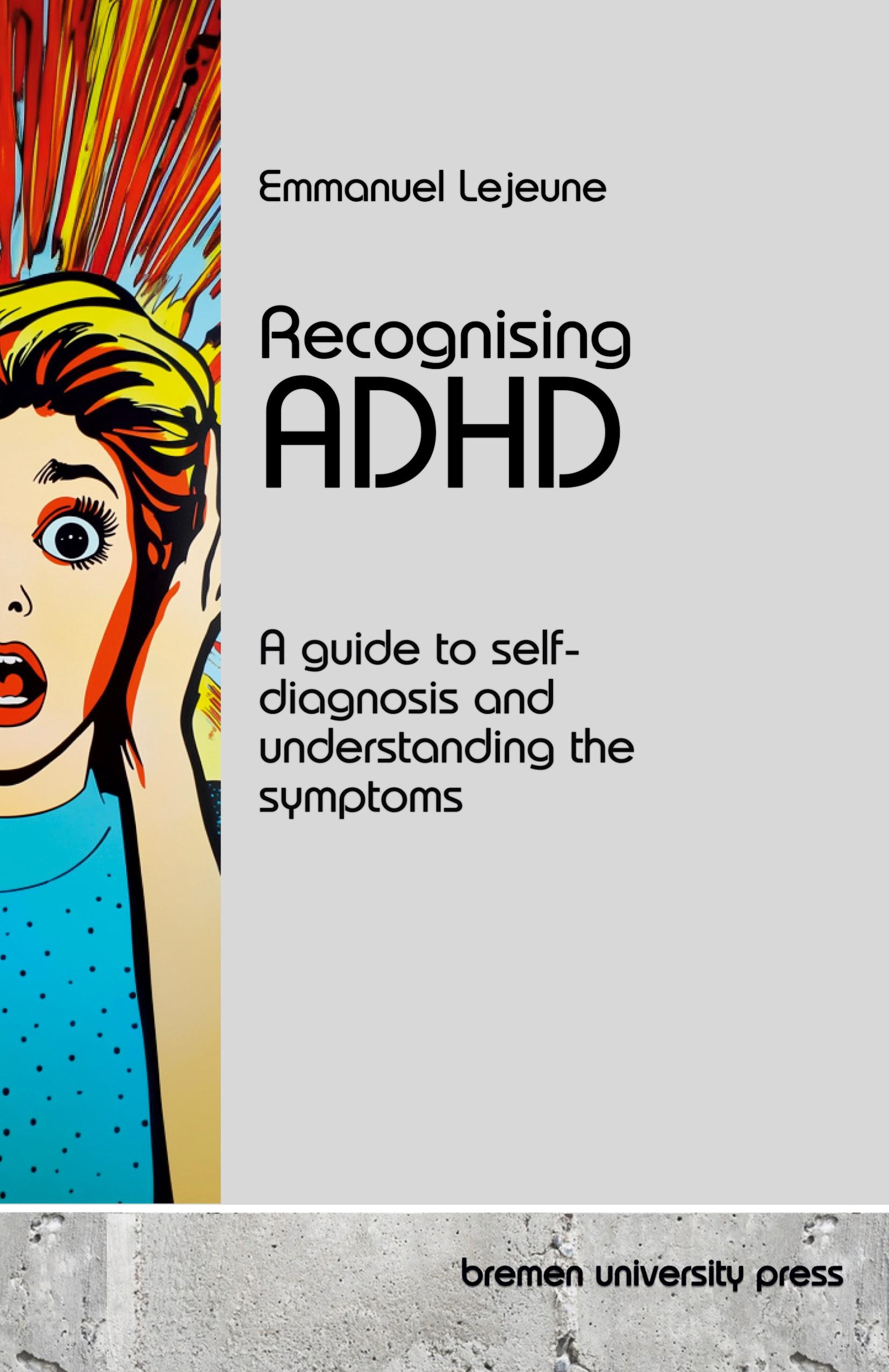 Vorderes Coverbild Recognising ADHD