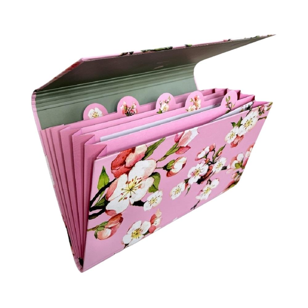 Beispielinhalt (Bild) Briefpapier Set Kirschblüte