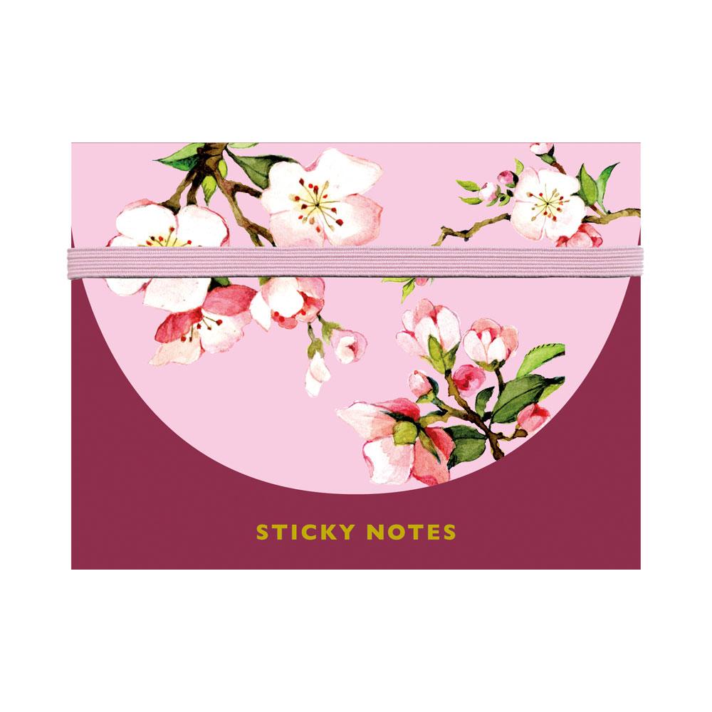 Vorderes Coverbild Sticky Notes Set Kirschblüte