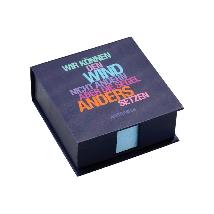 Vorderes Coverbild Zettelbox Aristoteles, Wind