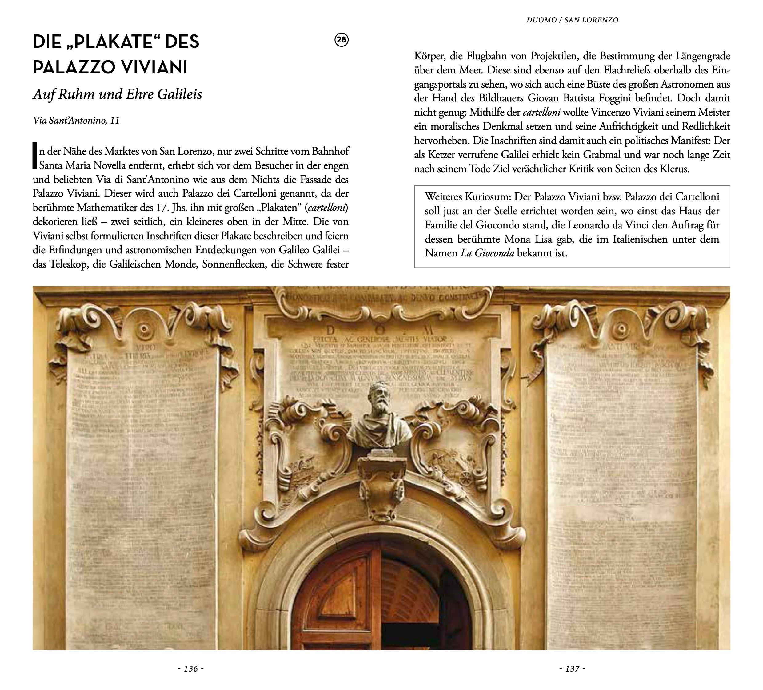 Beispielinhalt (Bild) Verborgenes Florenz