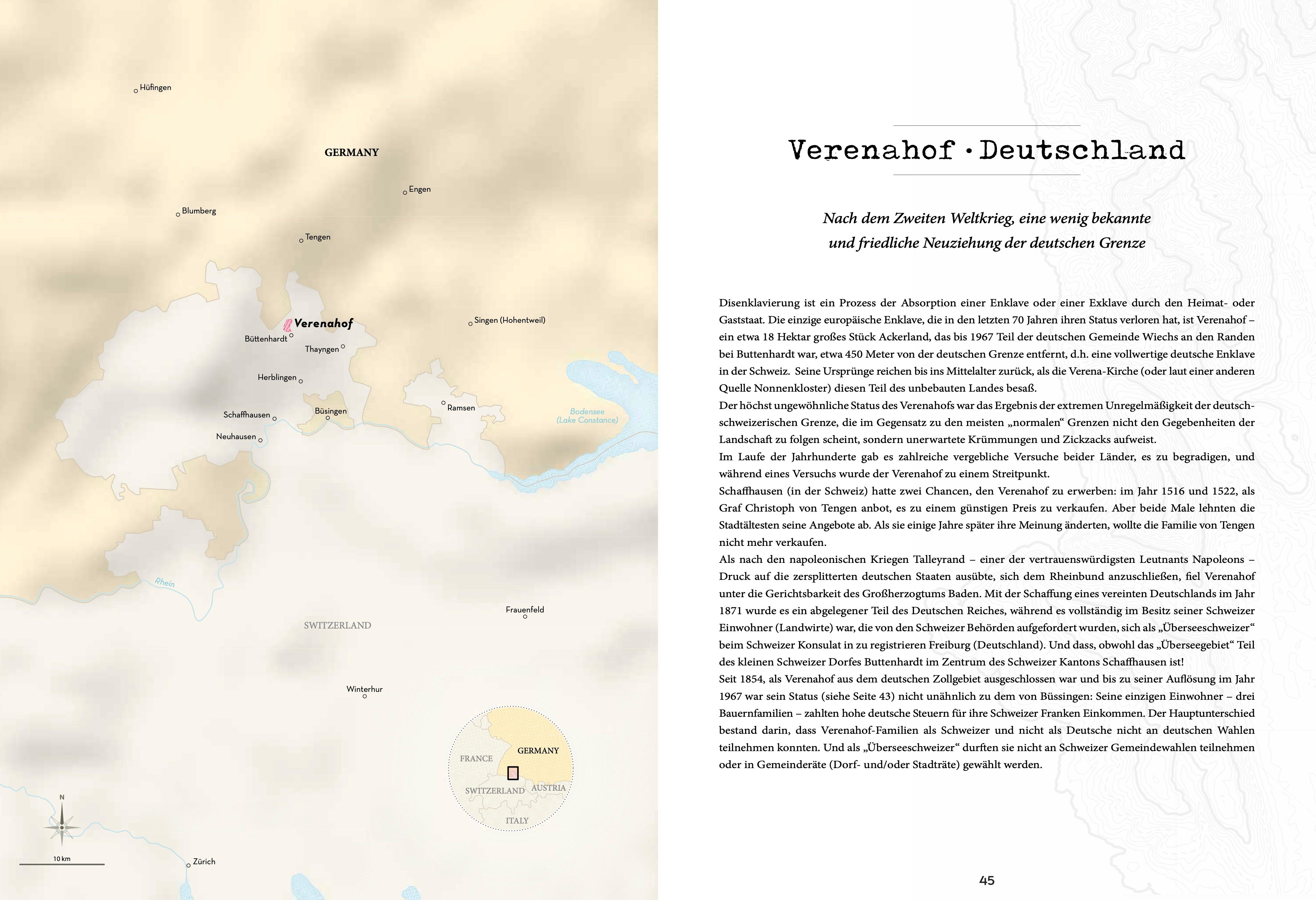 Beispielinhalt (Bild) Atlas der geographischen Kuriositäten