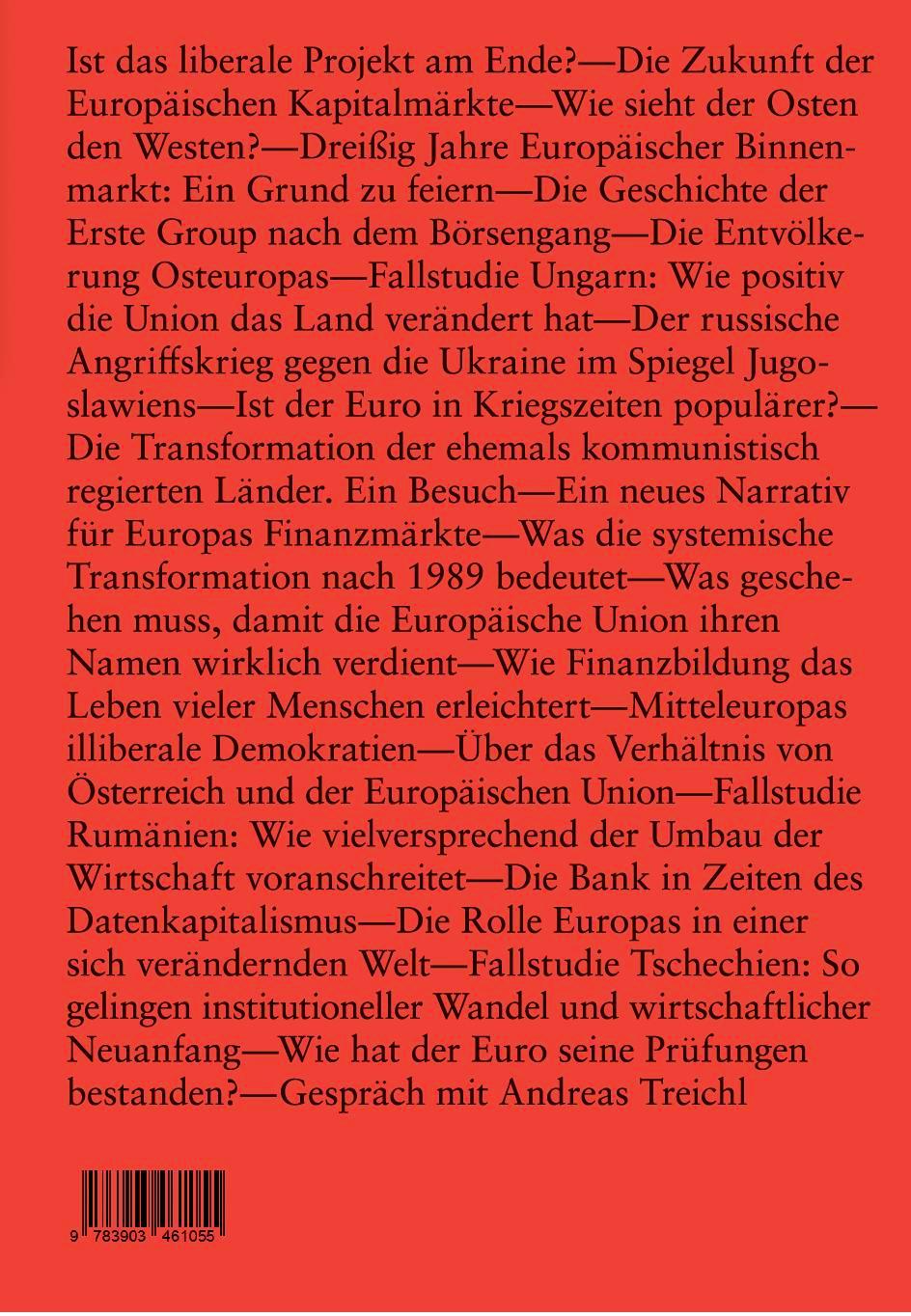 Rückseitencover Lehren aus Europa