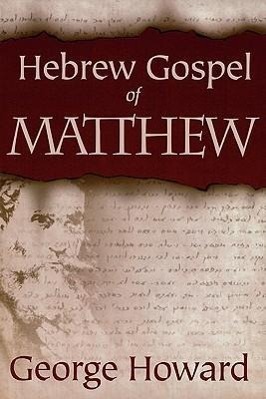 Vorderes Coverbild The Hebrew Gospel of Matthew