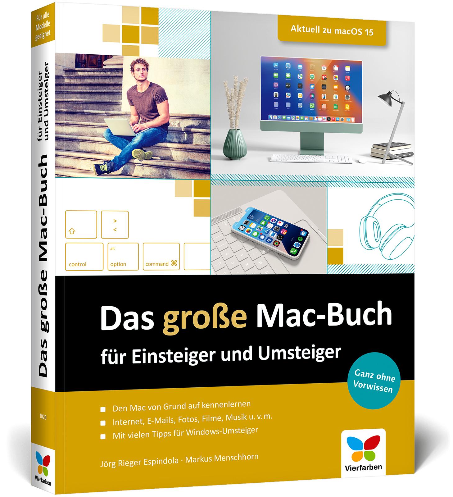 Vorderes Coverbild Das große Mac-Buch für Einsteiger und Umsteiger