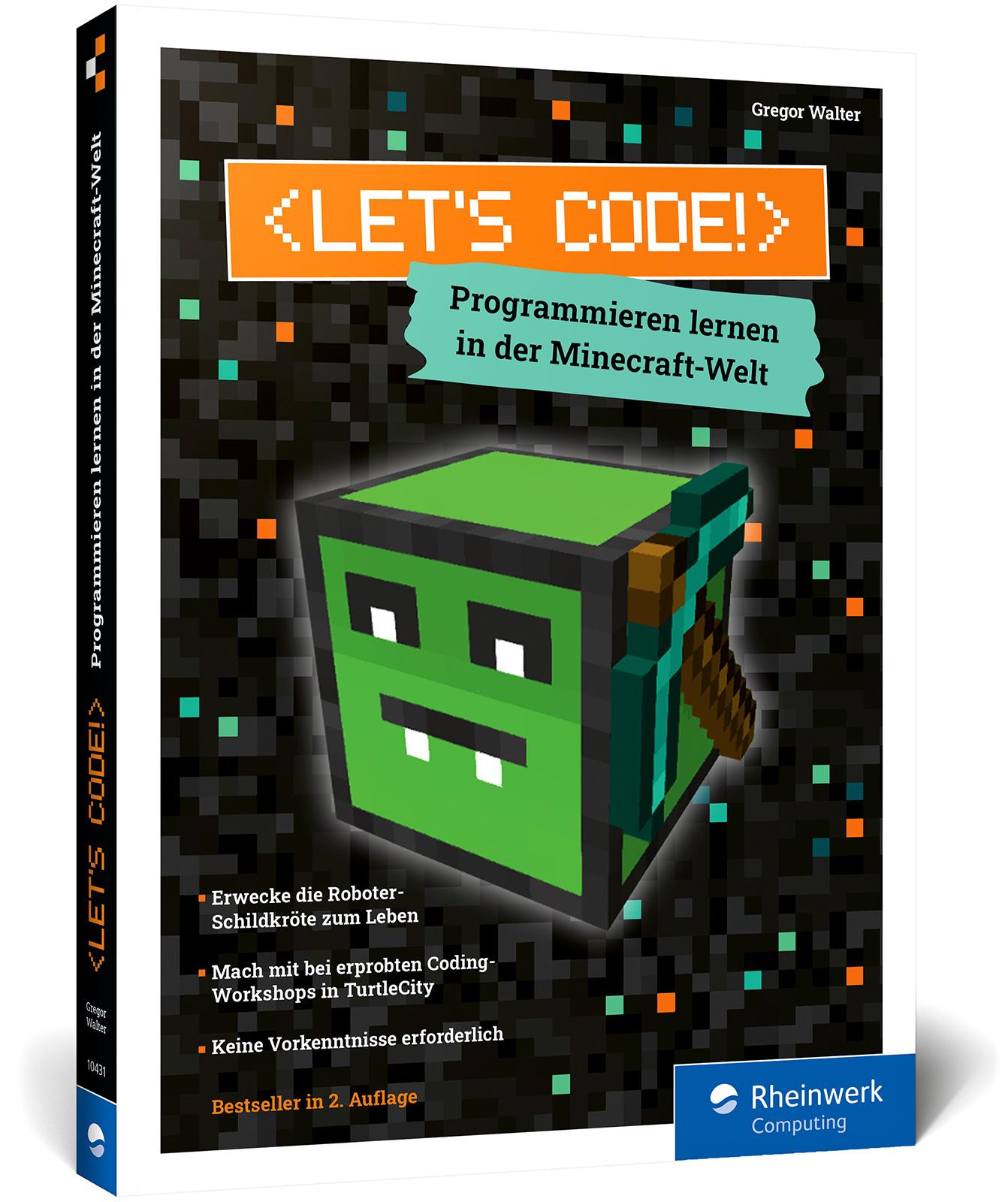 Vorderes Coverbild Let's code!