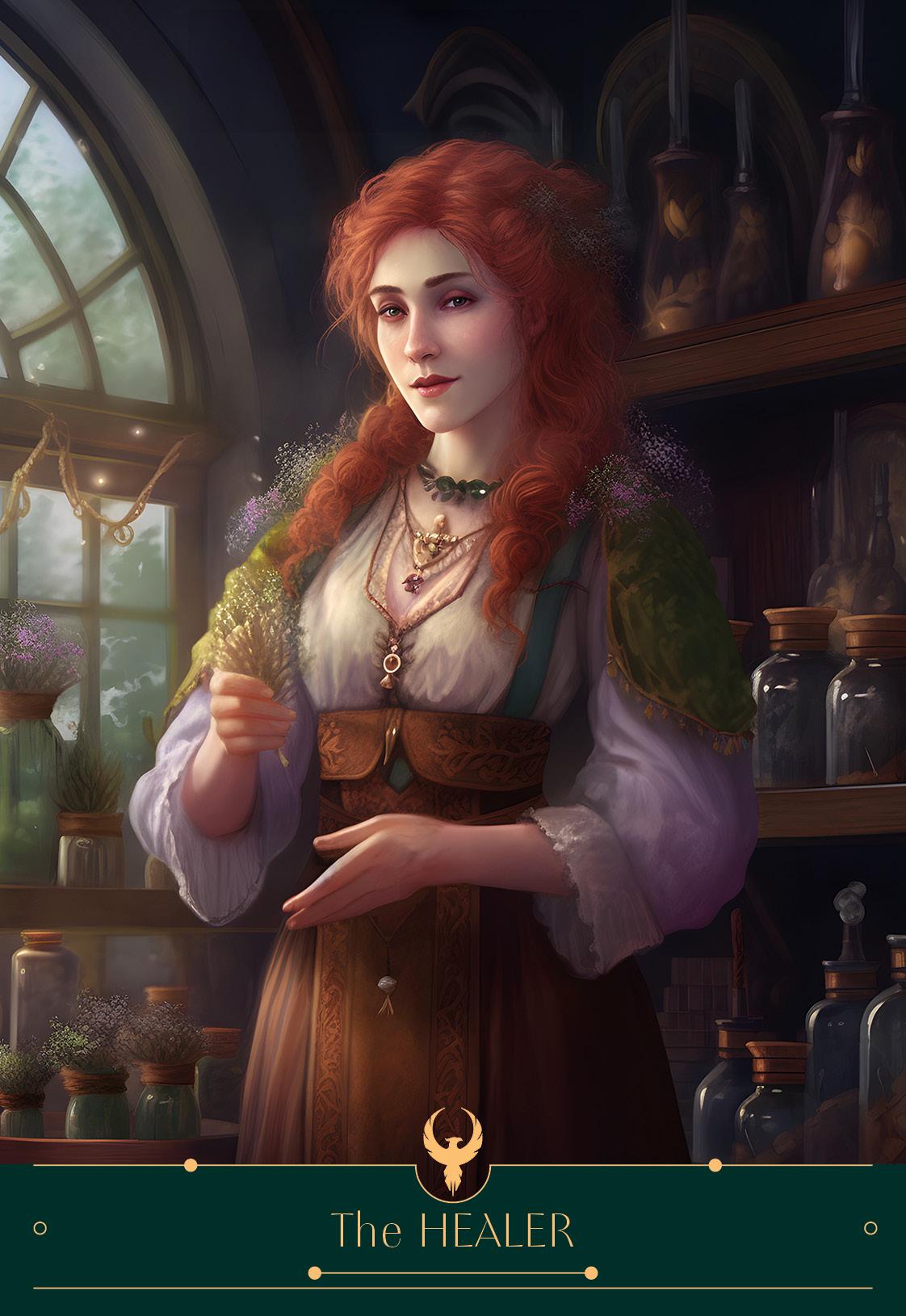 Beispielinhalt (Bild) The Phönix-Cards - 44 archetypes for your inner light