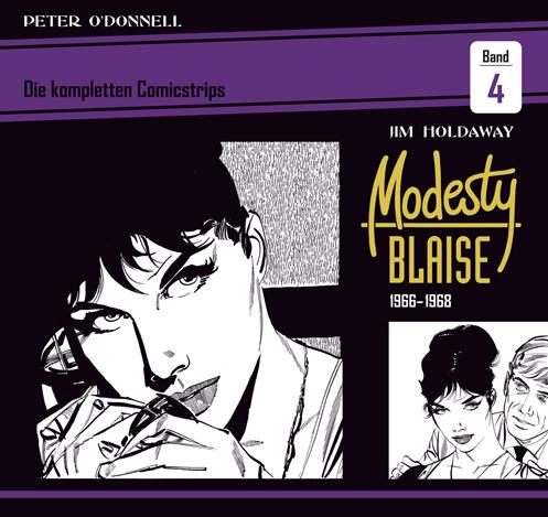 Vorderes Coverbild Modesty Blaise: Die kompletten Comicstrips / Band 4 1966 - 1968