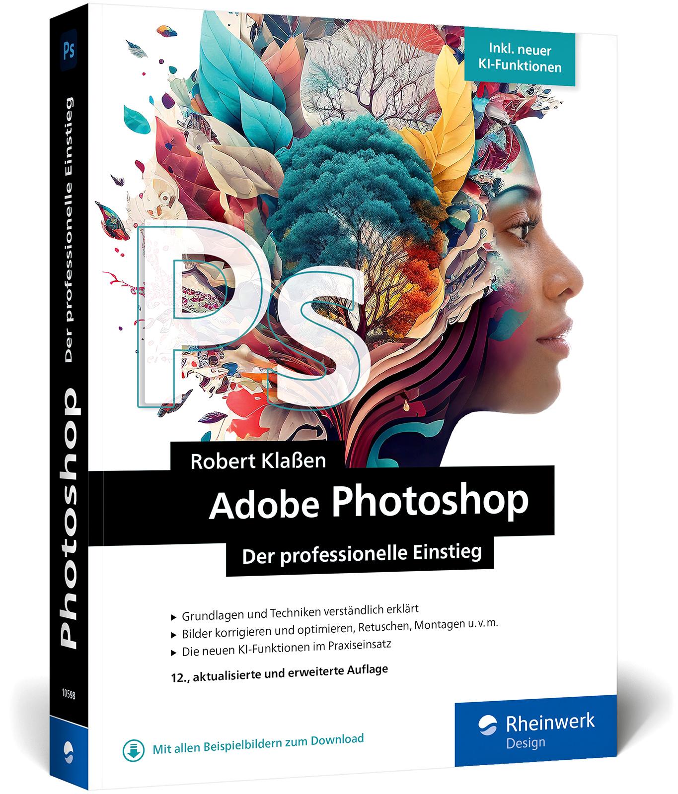 Vorderes Coverbild Adobe Photoshop