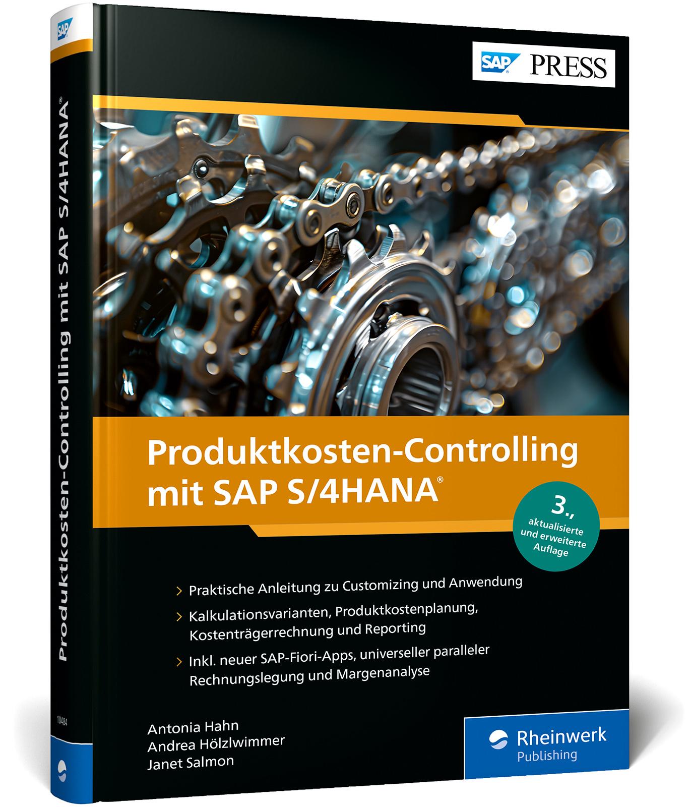 Vorderes Coverbild Produktkosten-Controlling mit SAP S/4HANA