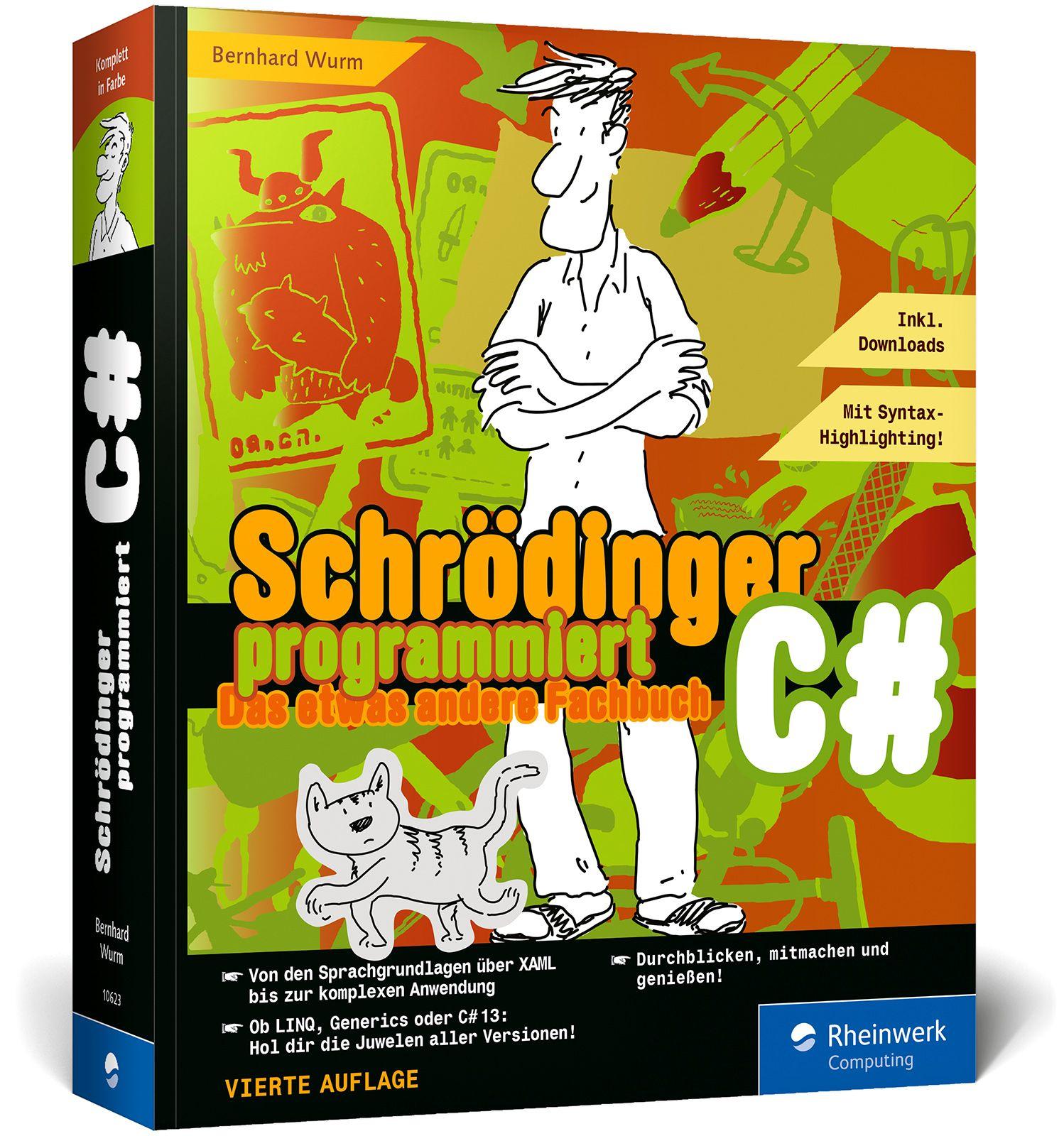 Vorderes Coverbild Schrödinger programmiert C Sharp