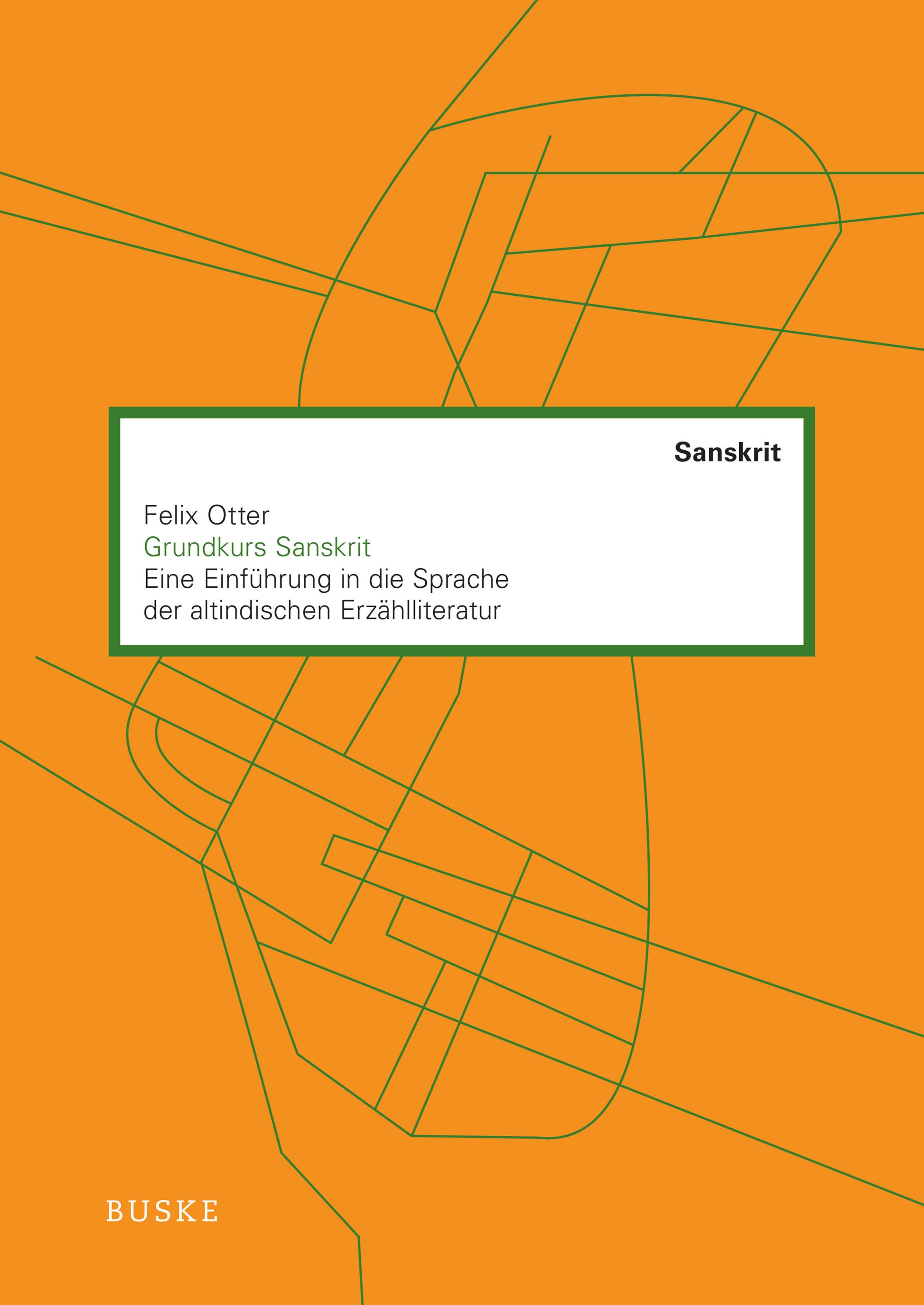 Vorderes Coverbild Grundkurs Sanskrit