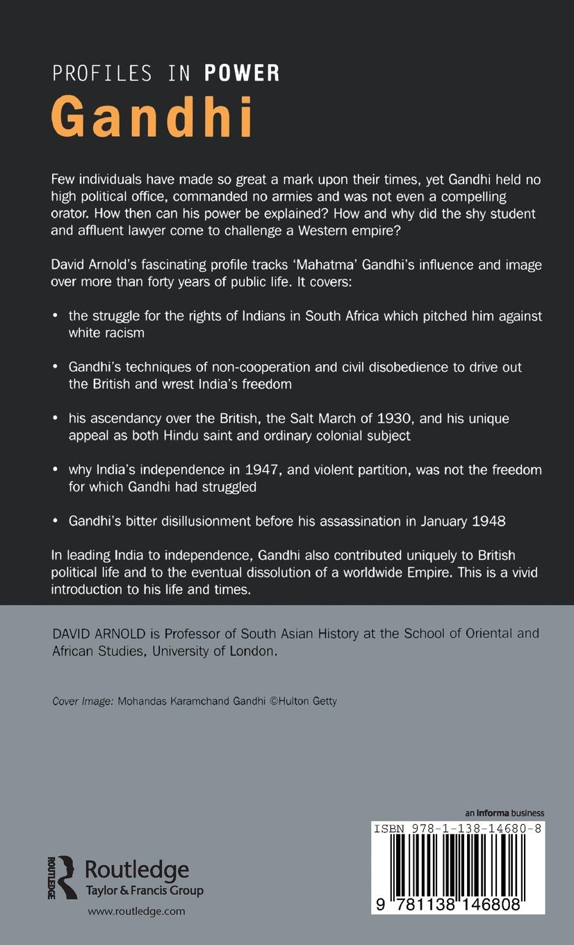 Rückseitencover Gandhi