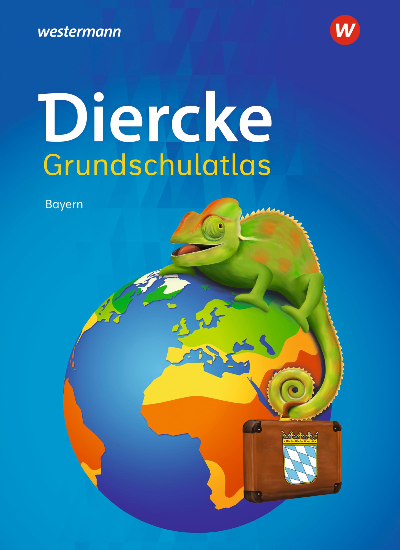 Vorderes Coverbild Diercke Grundschulatlas. Ausgabe 2023 für Bayern
