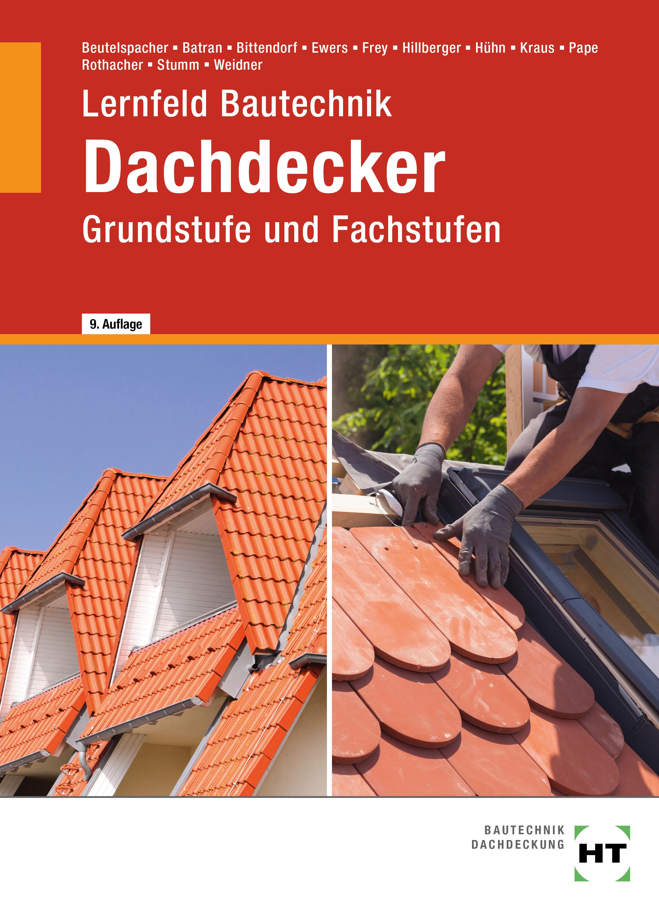 Vorderes Coverbild eBook inside: Buch und eBook Lernfeld Bautechnik Dachdecker