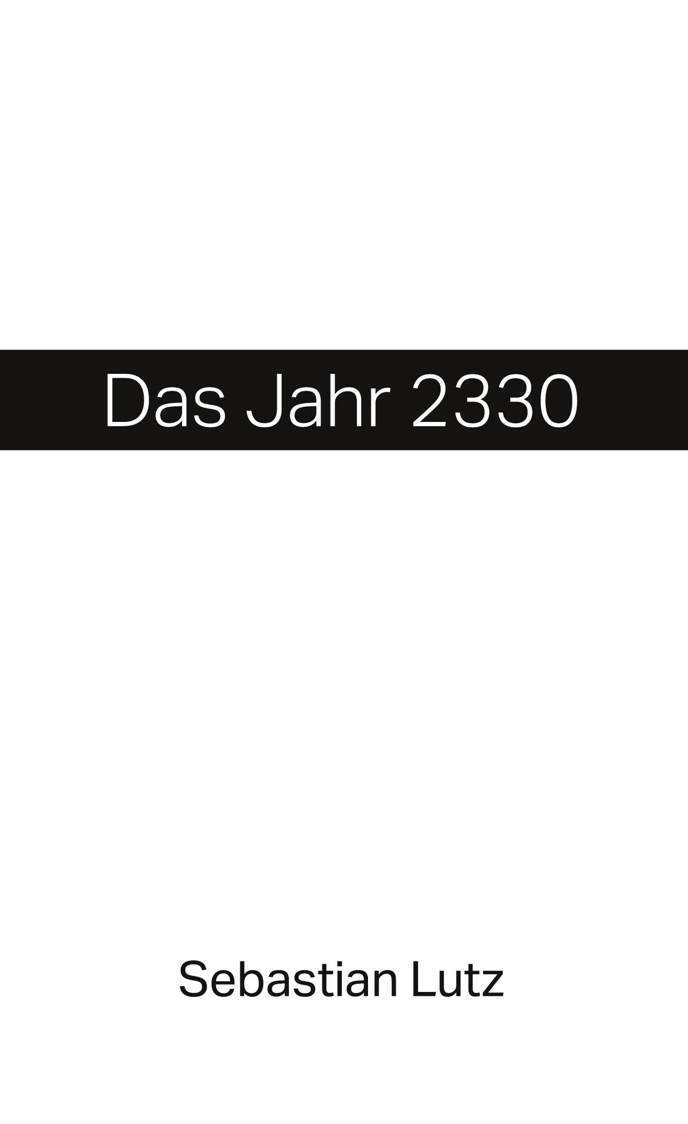 Vorderes Coverbild Das Jahr 2330