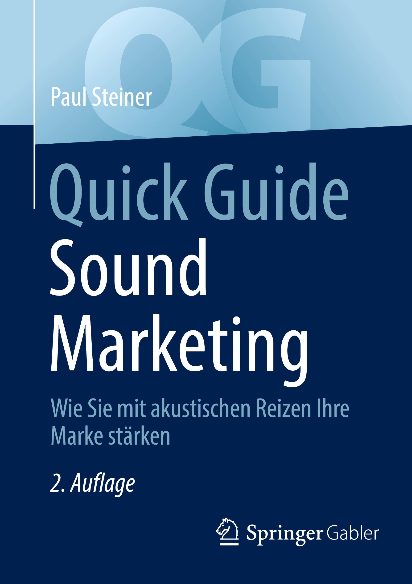 Vorderes Coverbild Quick Guide Sound Marketing