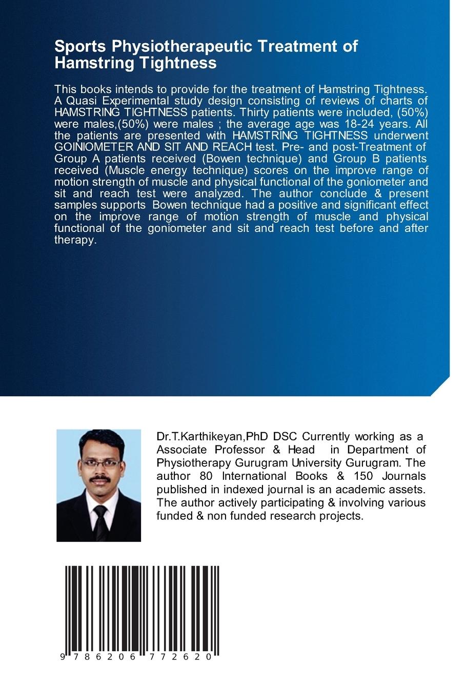 Rückseitencover Sports Physiotherapeutic Treatment of Hamstring Tightness
