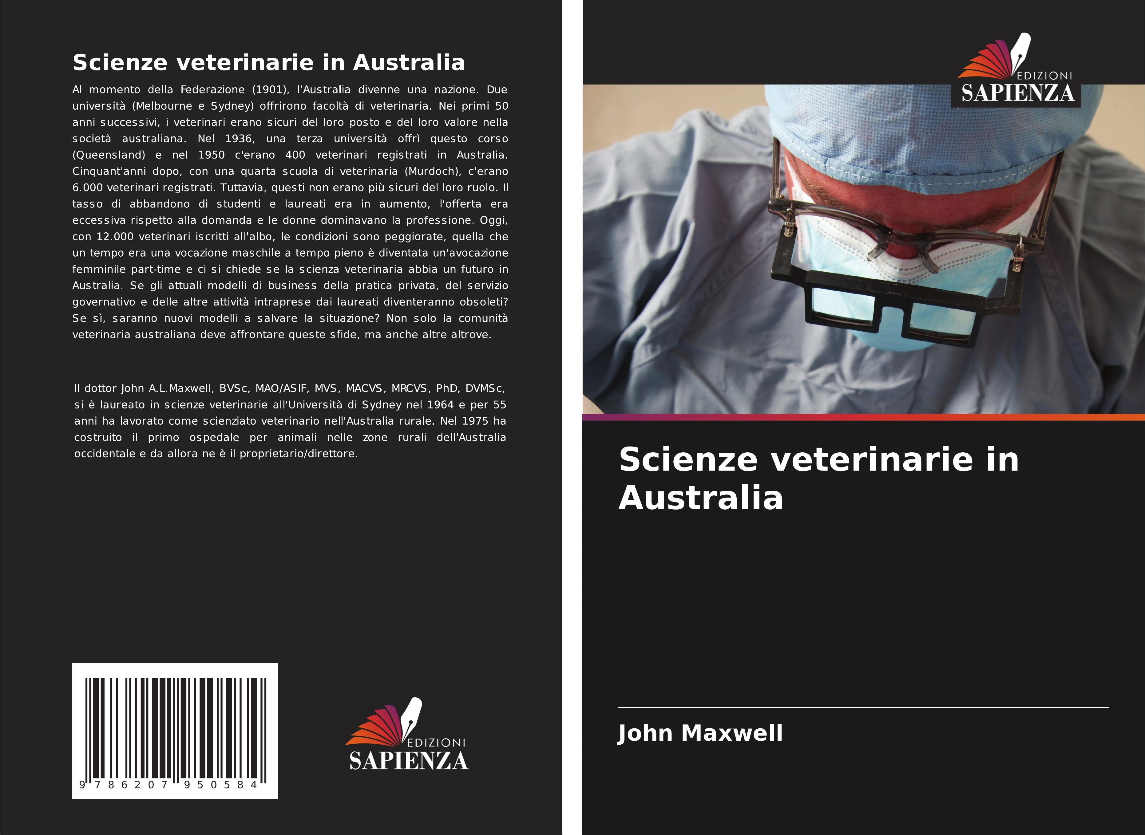 Vorderes Coverbild Scienze veterinarie in Australia