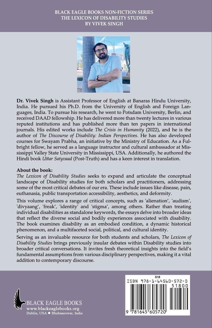 Rückseitencover The Lexicon of Disability Studies