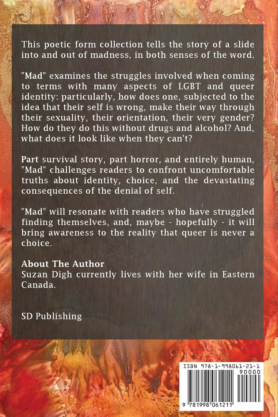 Rückseitencover Mad (adj. angry, insane)