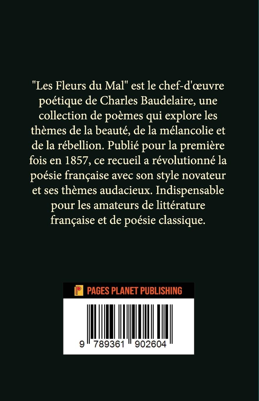 Rückseitencover Les Fleurs du Mal