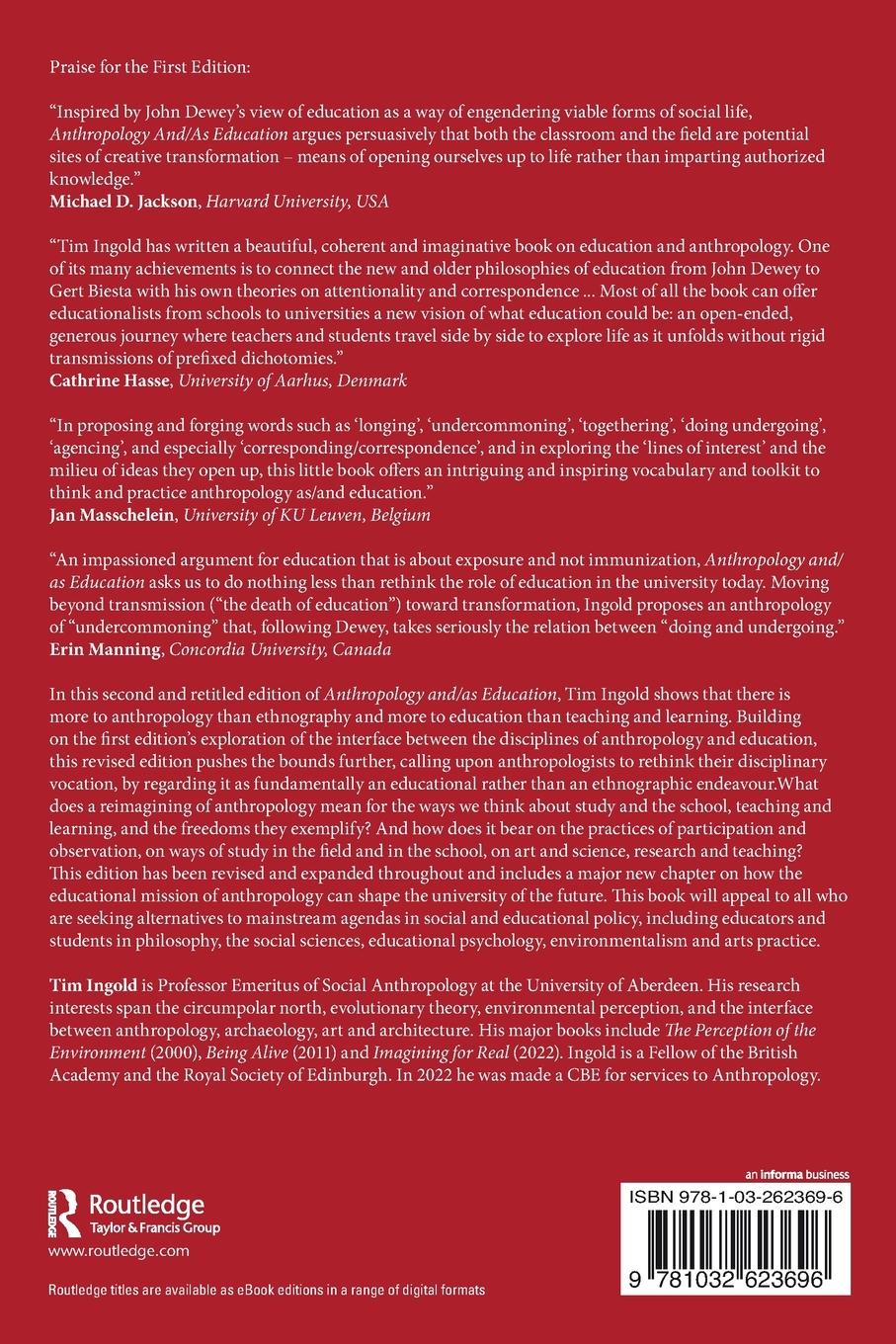 Rückseitencover Old Ways, New People