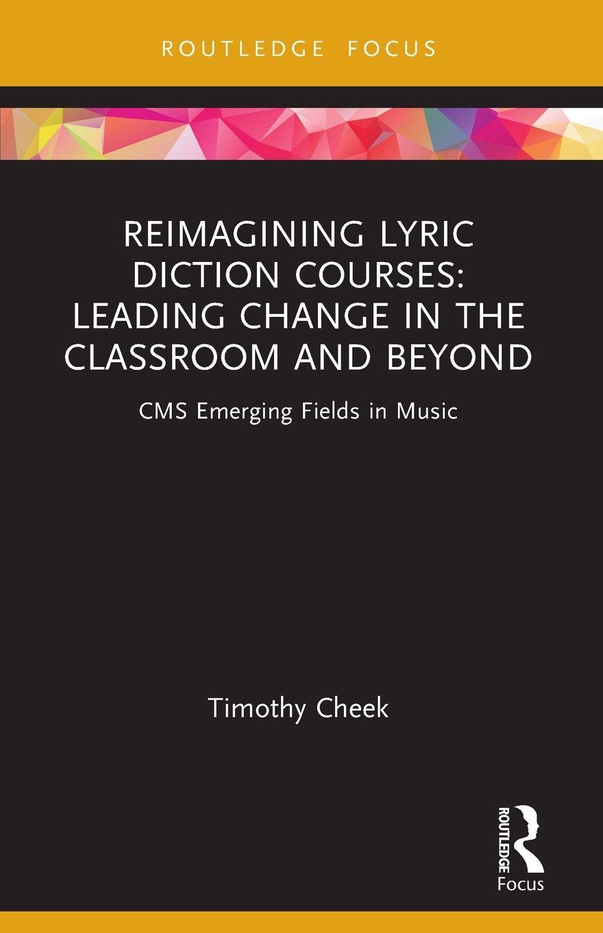 Vorderes Coverbild Reimagining Lyric Diction Courses