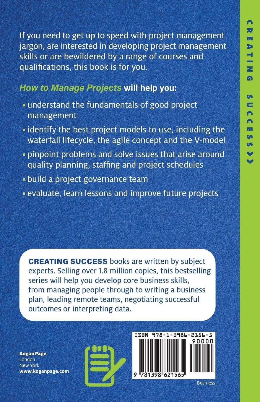 Rückseitencover How to Manage Projects