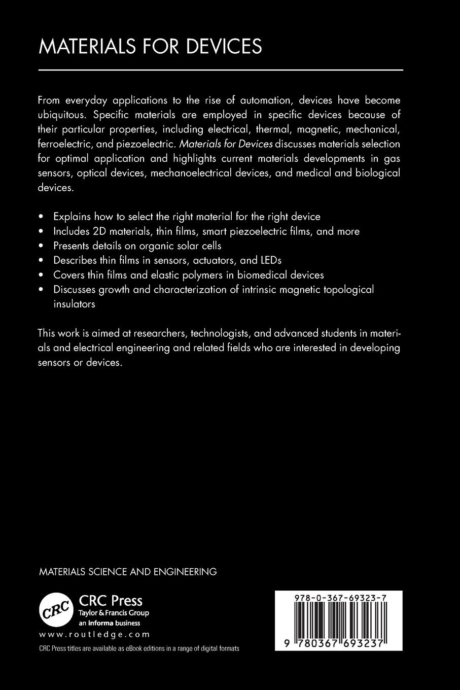 Rückseitencover Materials for Devices