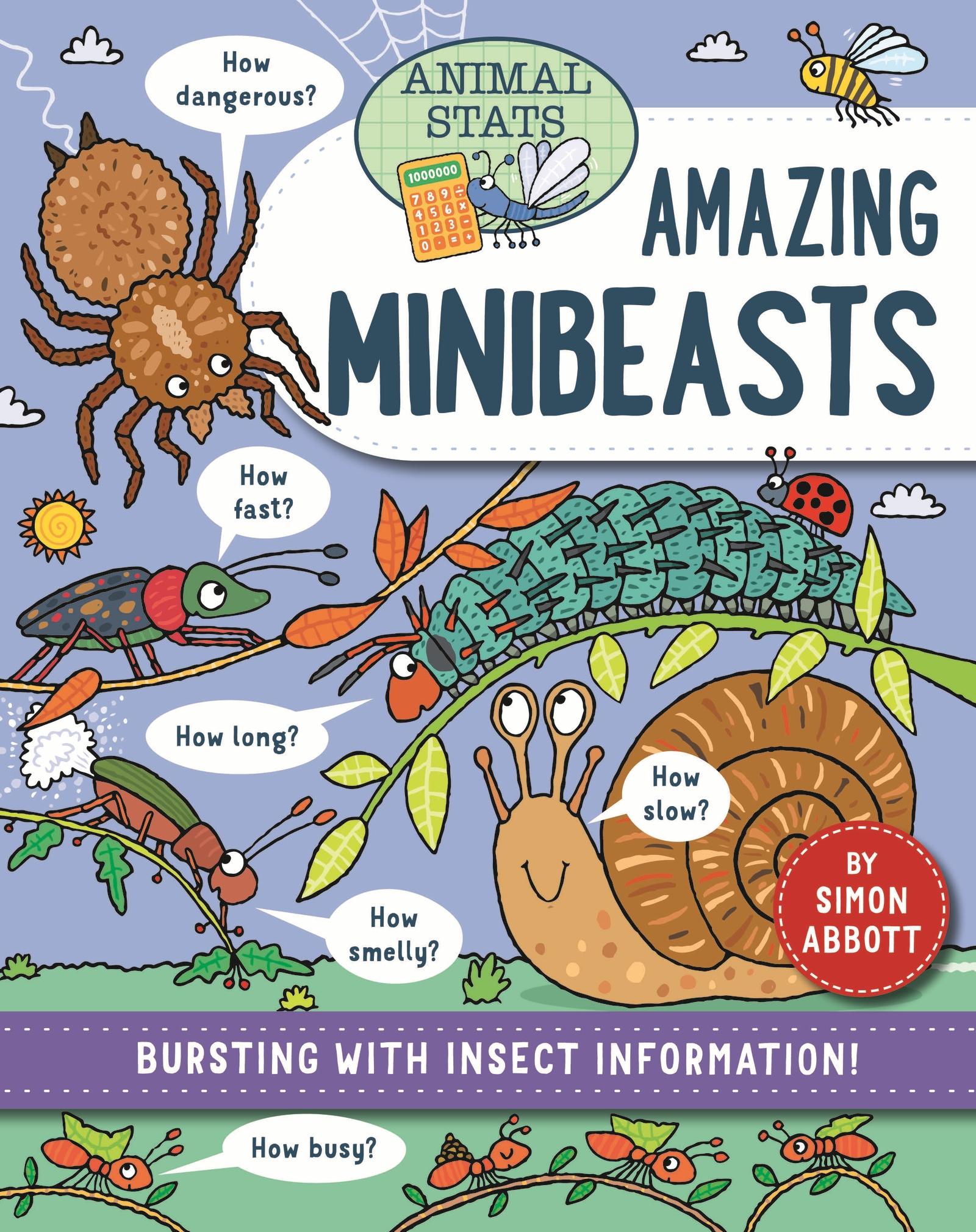 Vorderes Coverbild Animal Stats: Minibeasts