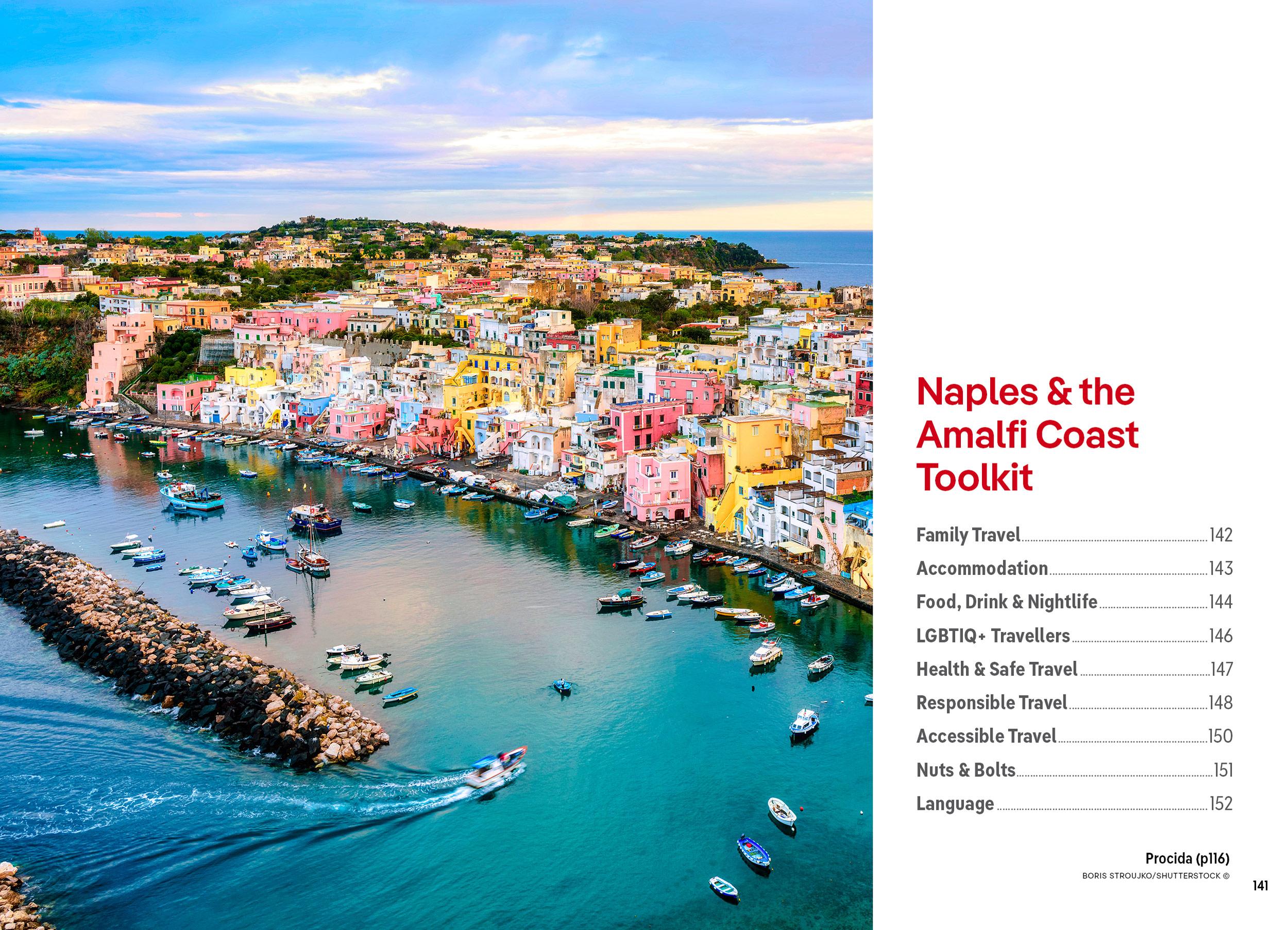 Beispielinhalt (Bild) Lonely Planet Pocket Naples & the Amalfi Coast