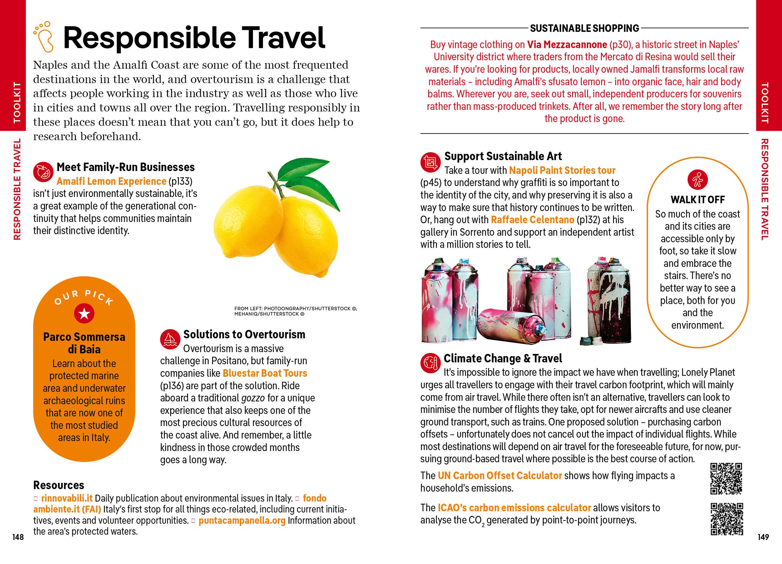 Beispielinhalt (Bild) Lonely Planet Pocket Naples & the Amalfi Coast