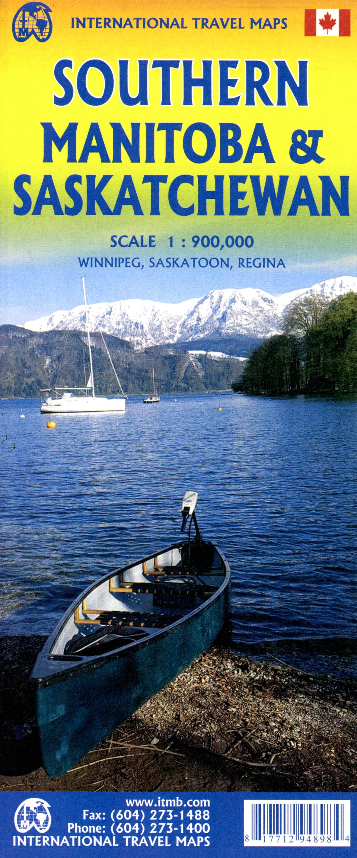 Vorderes Coverbild Southern Manitoba & Saskatchewan