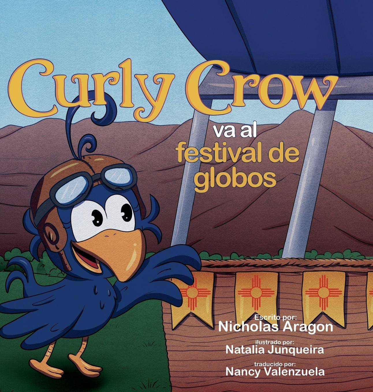 Vorderes Coverbild Curly Crow va al festival de globos
