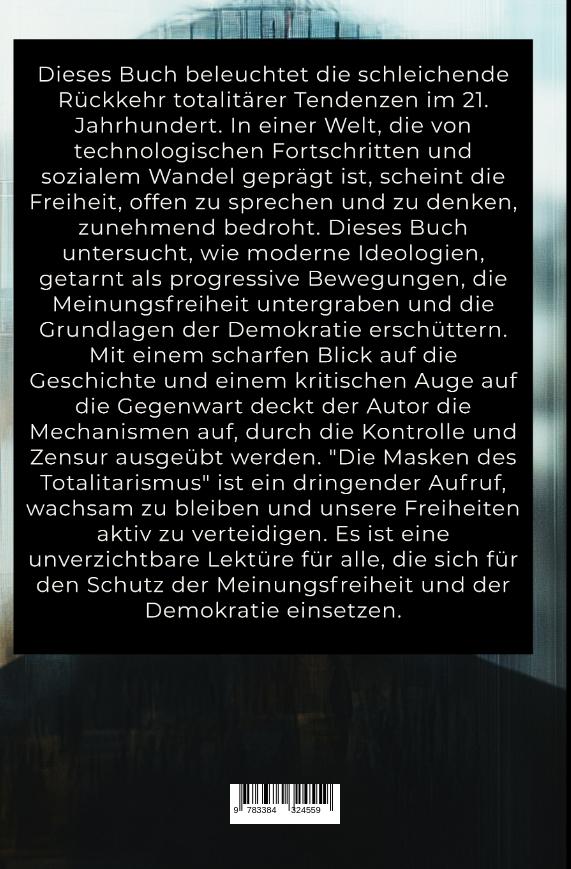 Rückseitencover Die Masken des Totalitarismus