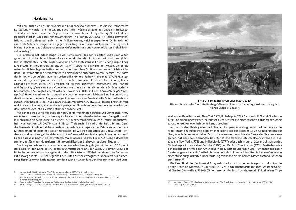 Beispielinhalt (Bild) Westliche Kriegsführung 1775 - 1923